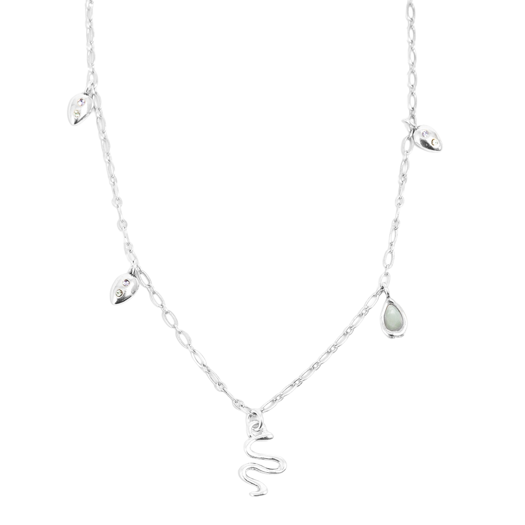 Kort kjede med charms, Mysterious G, S - A&C Oslo - Design Collection