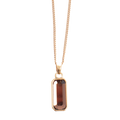 Kort kjede, marsala, Jewel Tones - A&C Oslo - Design Collection
