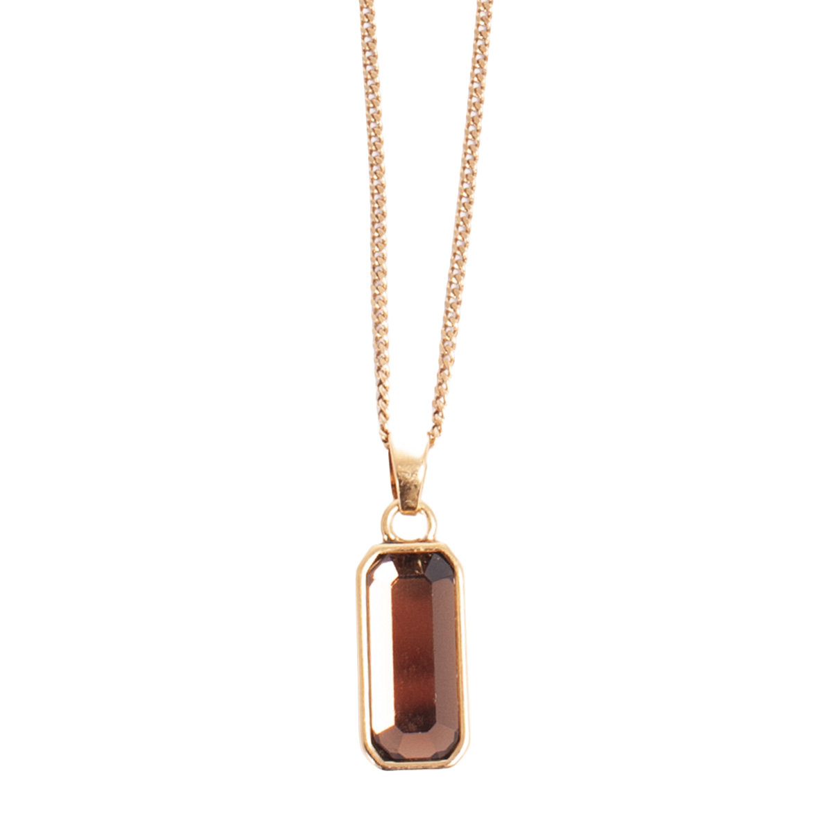 Kort kjede, marsala, Jewel Tones - A&C Oslo - Design Collection