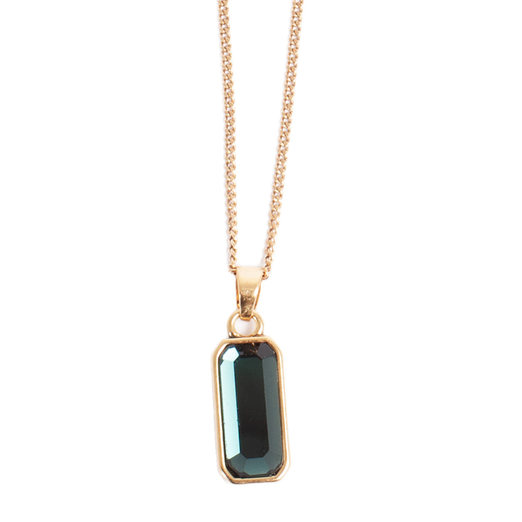 Kort kjede, teal, Jewel Tones - A&C Oslo - Design Collection