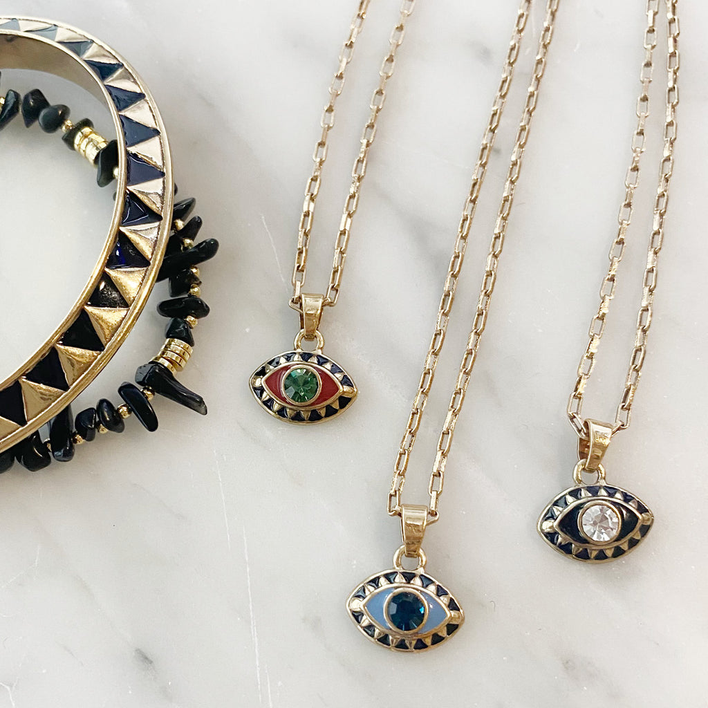 Kort kjede med øye, rust/erinite - A&C Oslo - Design Collection_5