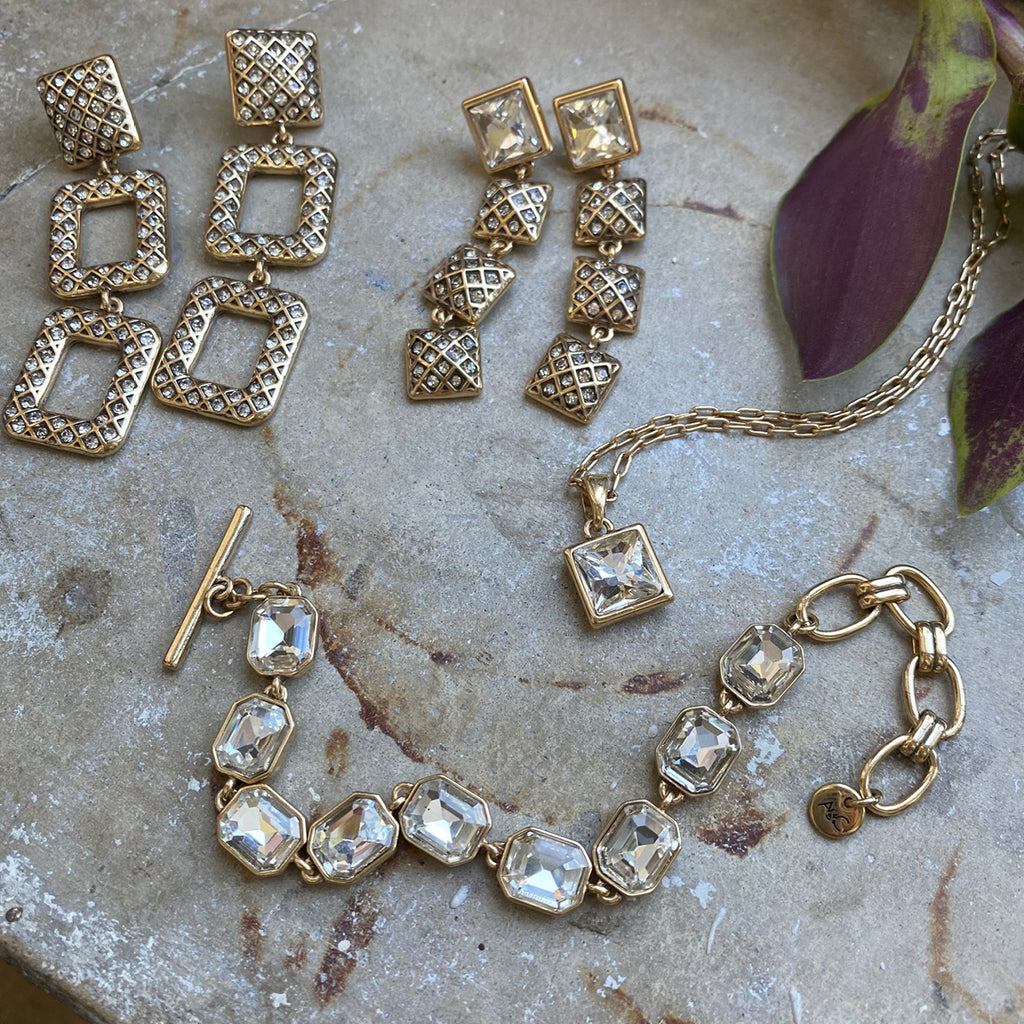 Kort kjede med anheng, Crystal G - A&C Oslo - Design Collection_3