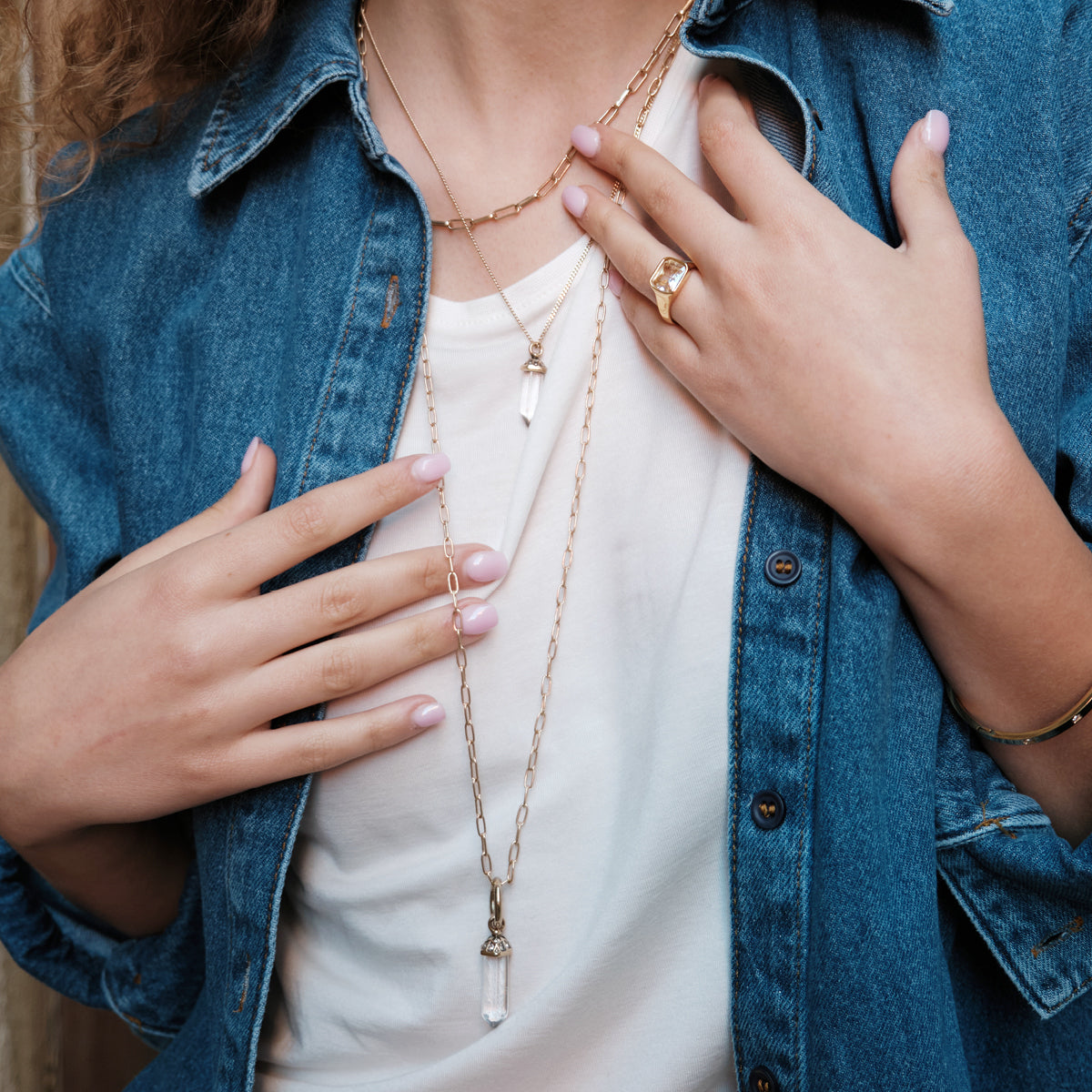 Langt kjede, Glass Prism, G - A&C Oslo - Design Collection_2