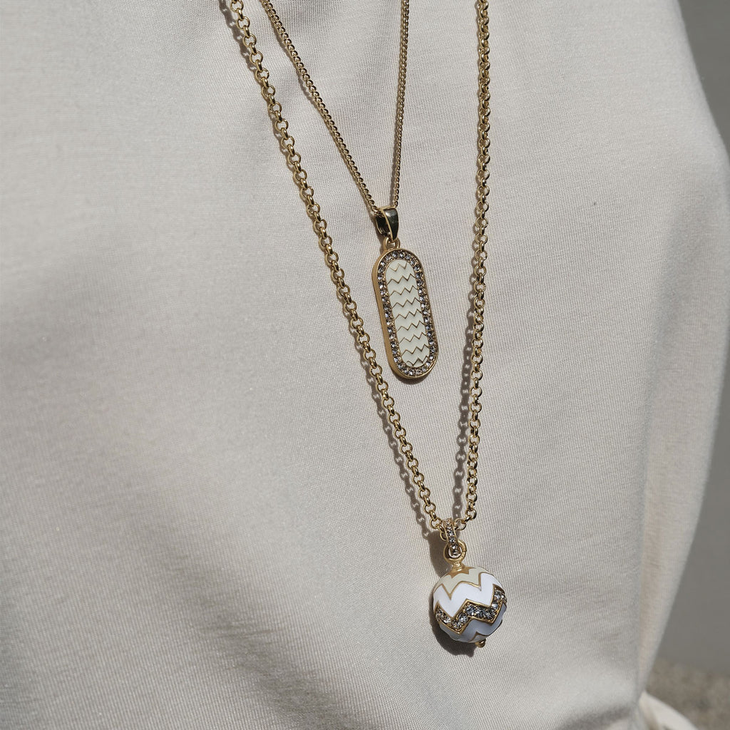 Langt kjede med anheng, White Dreams - A&C Oslo - Design Collection_2