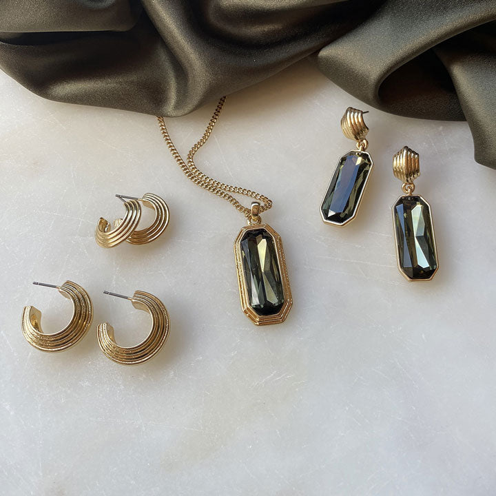 Langt kjede, olive, Grace G - A&C Oslo - Design Collection_3