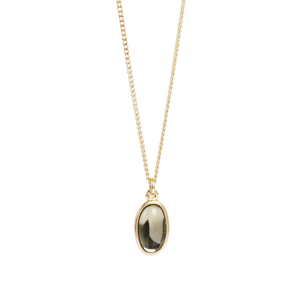 Kort kjede, olive, Liquid G - A&C Oslo - Design Collection