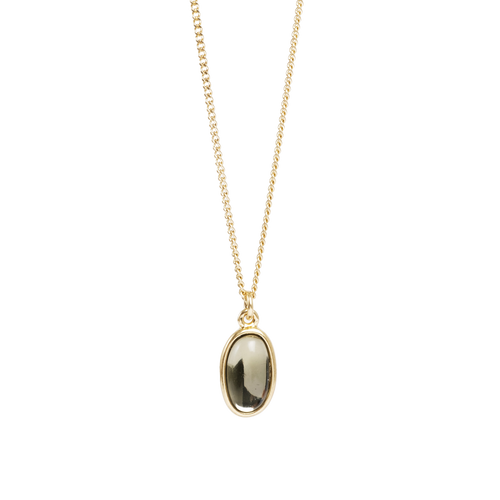 Kort kjede, olive, Liquid G - A&C Oslo - Design Collection