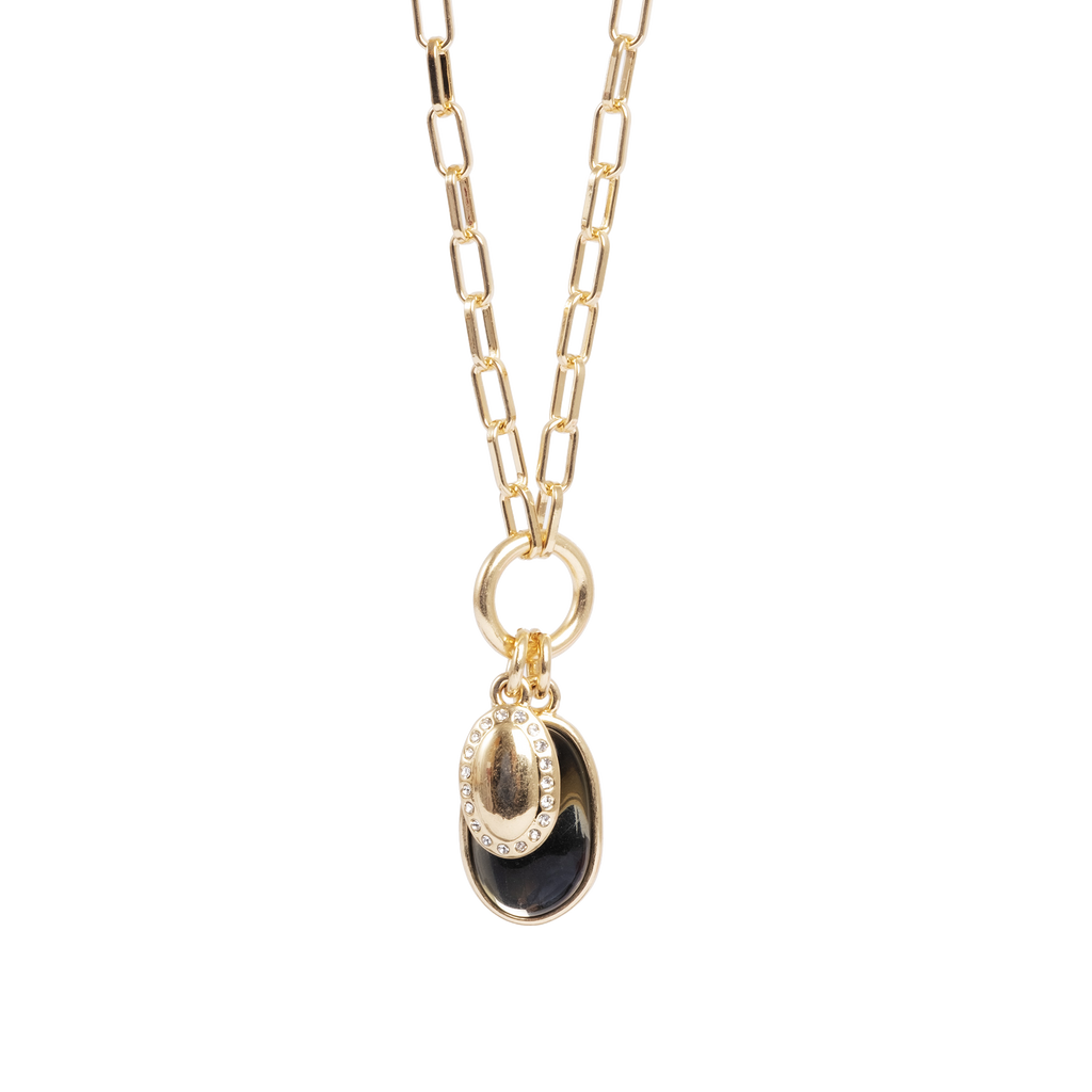 Kort kjede bunch, olive, Liquid G - A&C Oslo - Design Collection