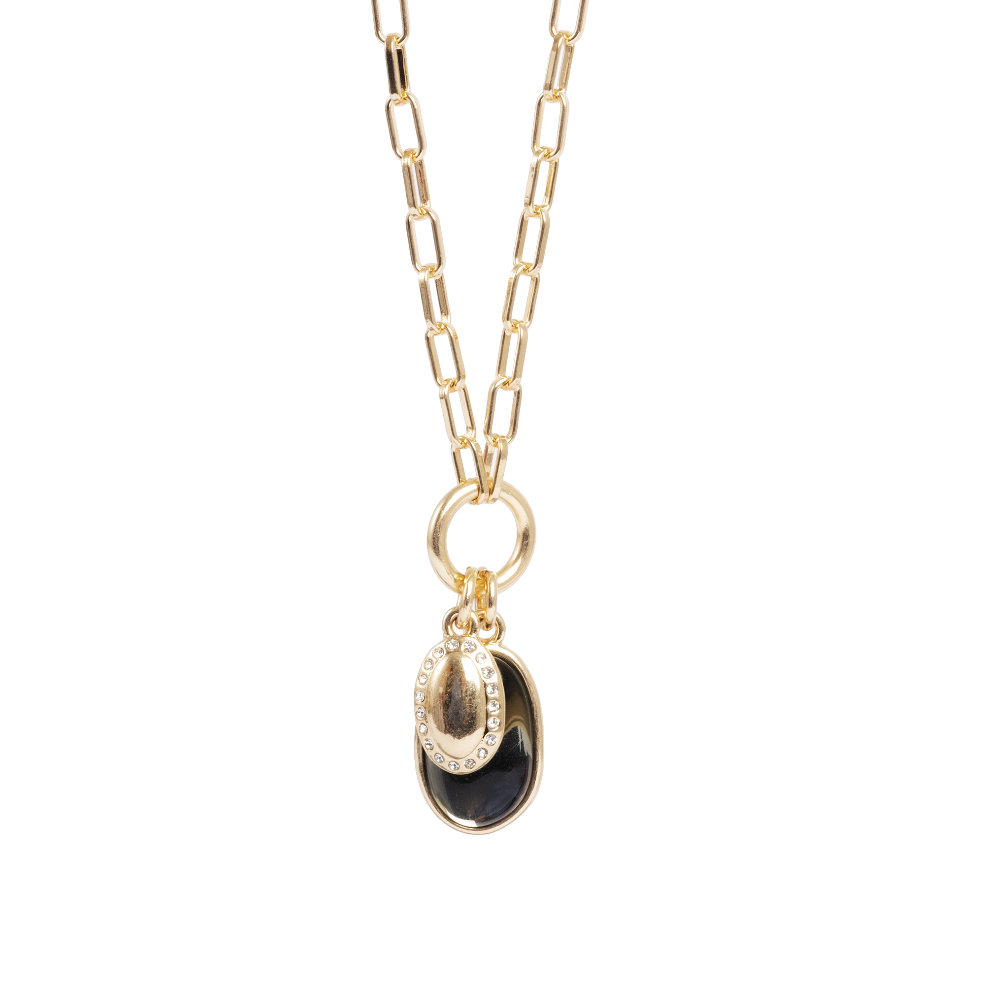Kort kjede bunch, olive, Liquid G - A&C Oslo - Design Collection