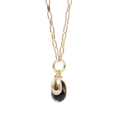 Kort kjede bunch, olive, Liquid G - A&C Oslo - Design Collection