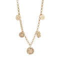 Kort kjede med charms, Solstice G - A&C Oslo - Design Collection