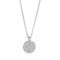Kort kjede med rundt anheng, Solstice S - A&C Oslo - Design Collection