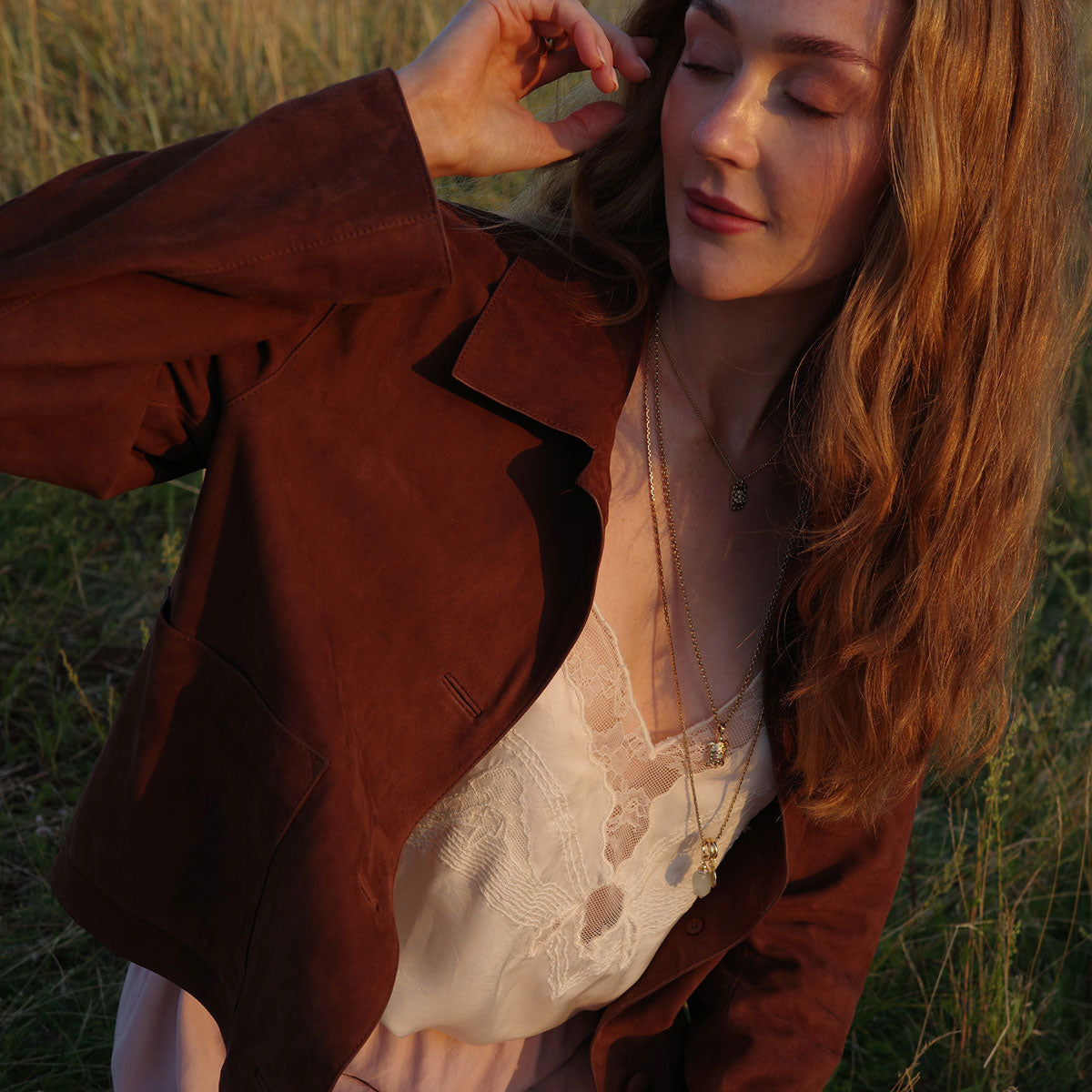 Langt kjede med bunch, Serenity - A&C Oslo - Design Collection_4