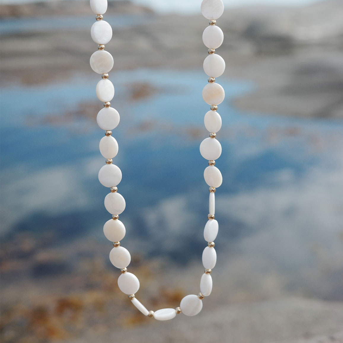 Kort kjede, MOP, Sandy Beach - A&C Oslo - Design Collection_3