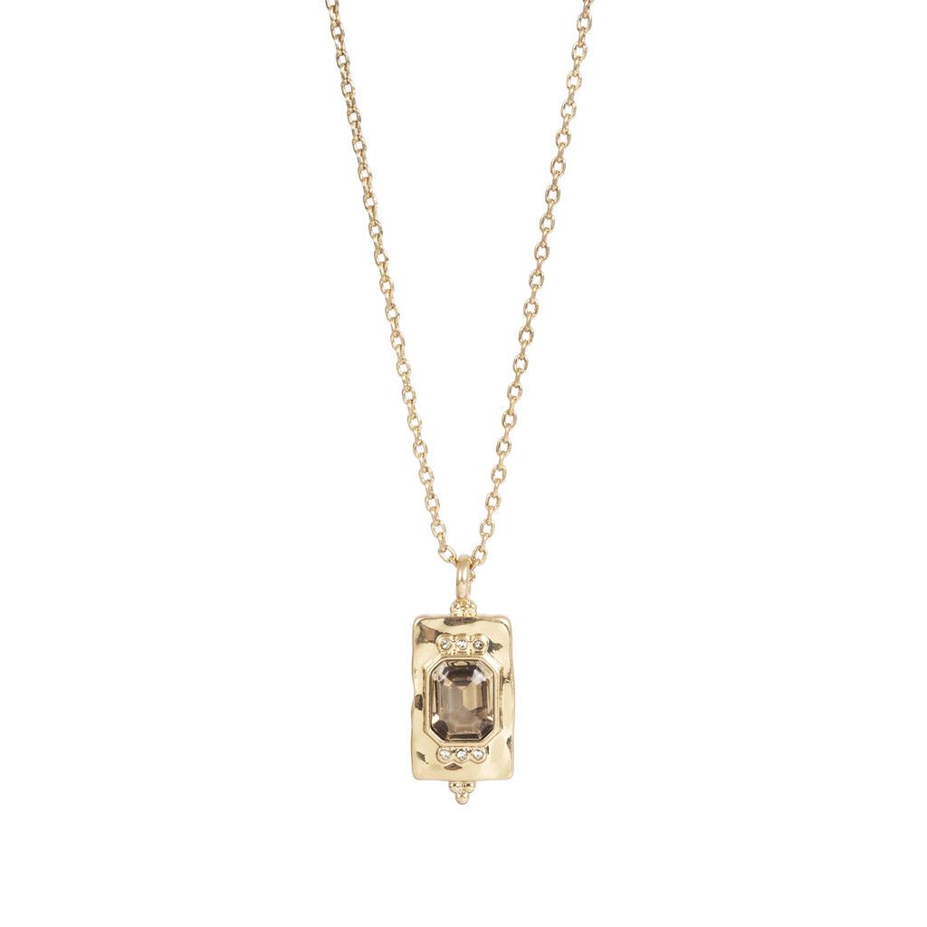 Kort kjede, smokey quartz, Bohemia