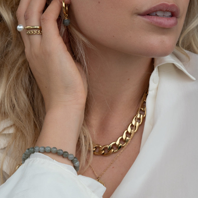 Kort kjede, Curb Chain - A&C Oslo - Pure Steel_2