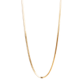 Kort kjede, Steel unisex, snake chain, G