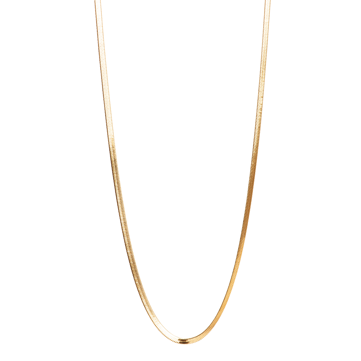 Kort kjede, Steel unisex, snake chain, G