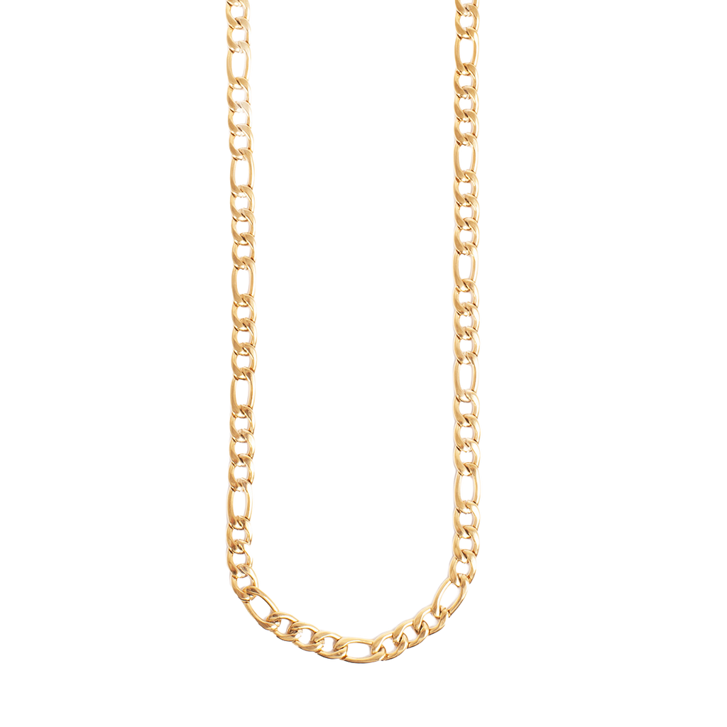 Kjede, Steel unisex, figaro, G