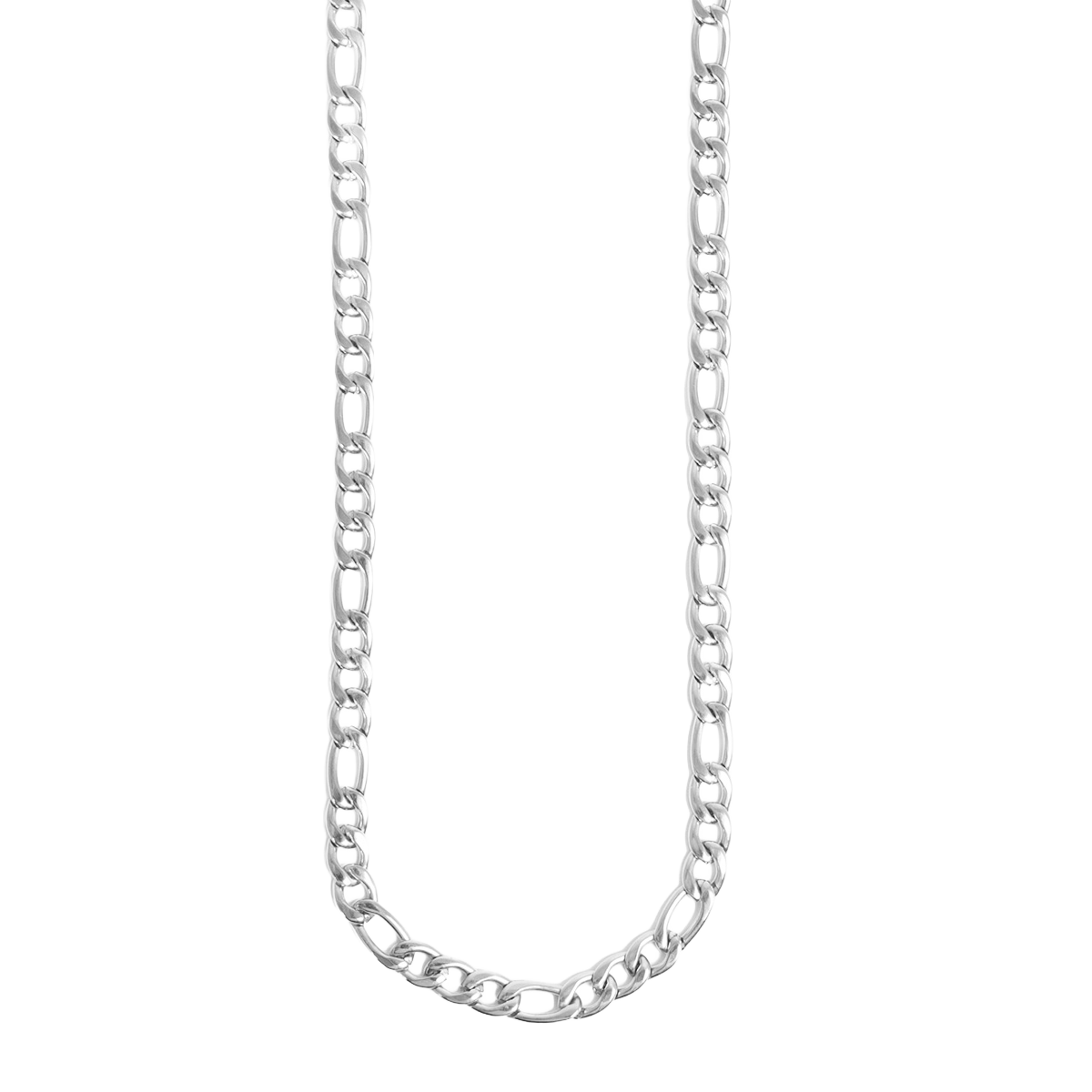 Kjede, Steel unisex, figaro, S