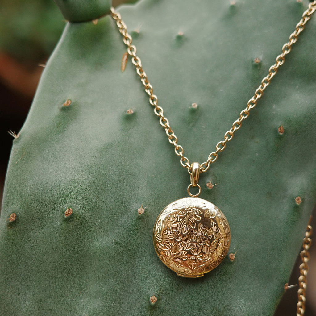 Langt kjede med locket, Steel G_2