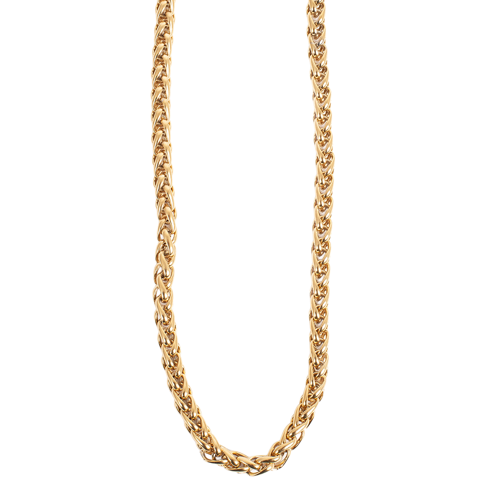 Kort kjede, wheat chain, Pure Steel G - A&C Oslo
