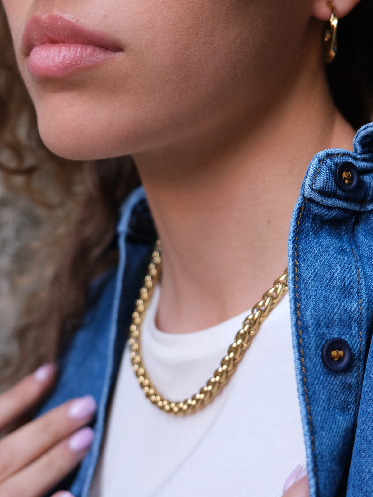 Kort kjede, wheat chain, Pure Steel G - A&C Oslo_2