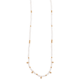 Kort kjede, Miniature G, glass beads - A&C Oslo - Design Collection