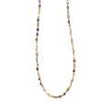 Kort kjede med halvedelstener, Steel G