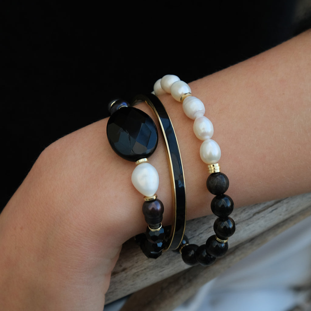 Armbånd med sort agat og jaspis - A&C Oslo - Design Collection_2