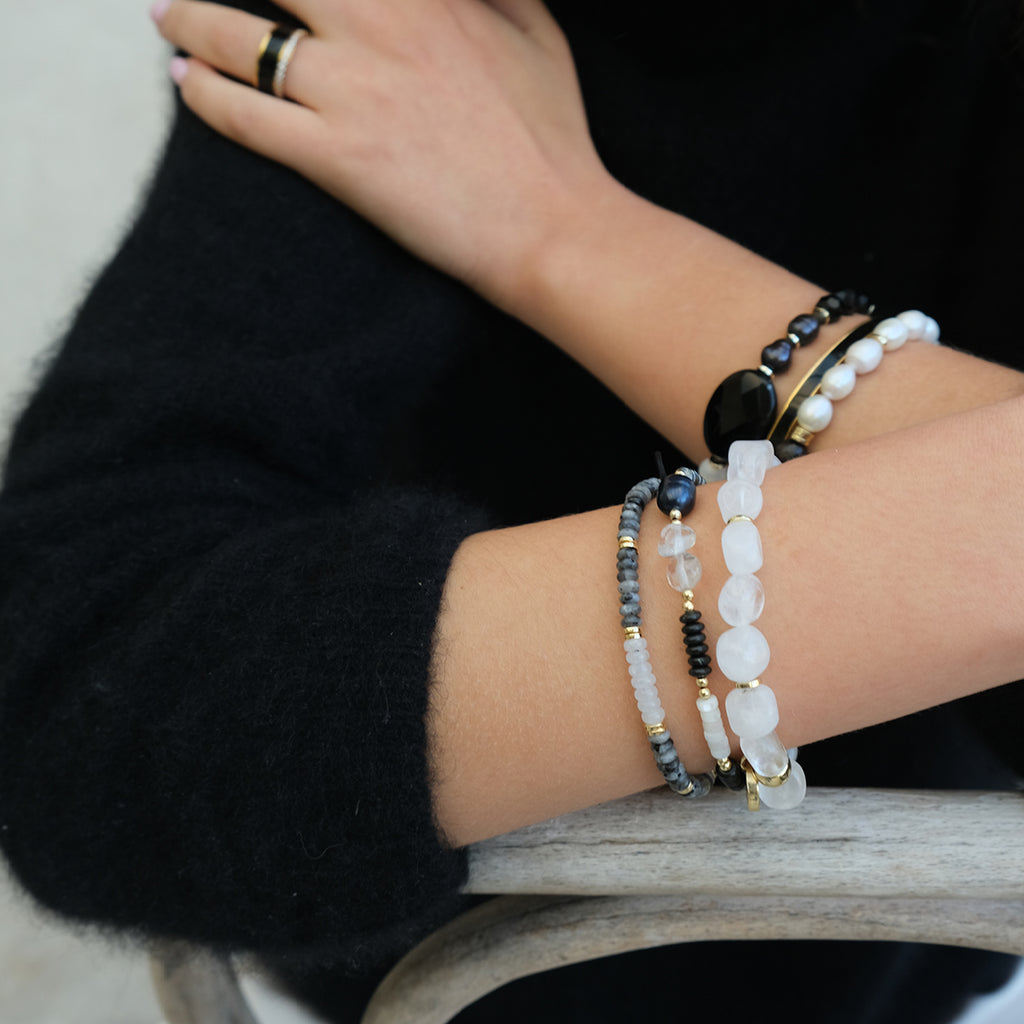 Armbånd med halvtransparent kvarts - A&C Oslo - Design Collection_2