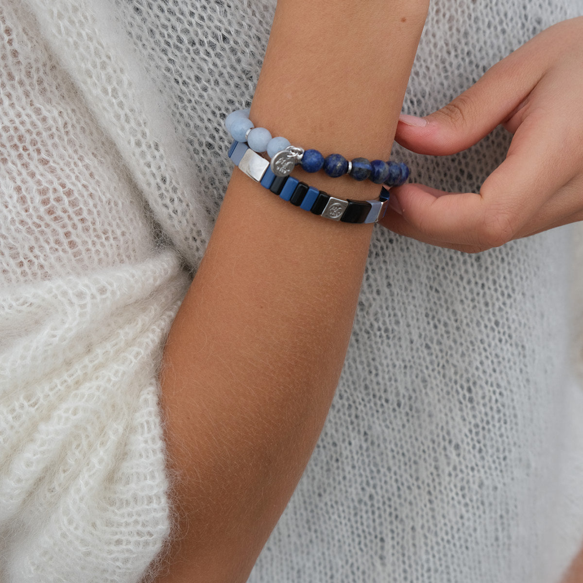 Armbånd med lapis og kvarts - A&C Oslo - Design Collection_2