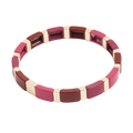 Emaljert armbånd, ruby - A&C Oslo - Design Collection