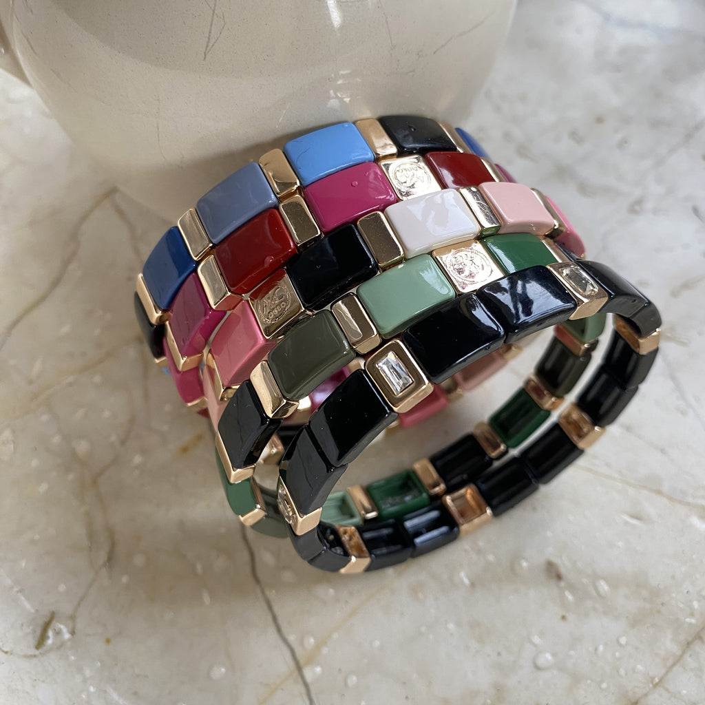 Emaljert armbånd, delicate rose - A&C Oslo - Design Collection_3