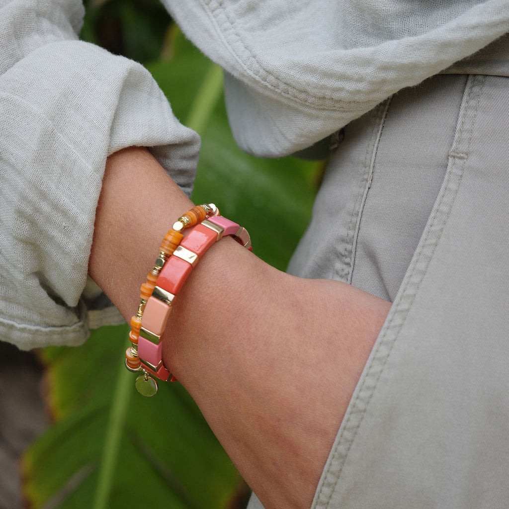 Emaljert armbånd, Sunset M - A&C Oslo - Design Collection_2