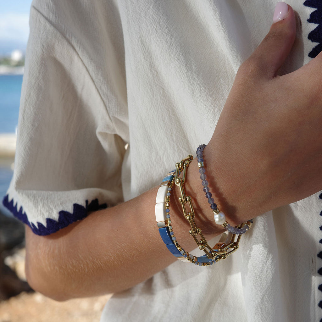 Emaljert armbånd, Nautical M - A&C Oslo - Design Collection_2