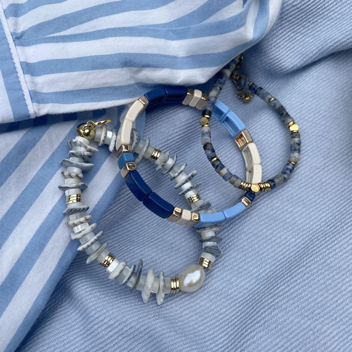 Emaljert armbånd, Nautical M - A&C Oslo - Design Collection_3