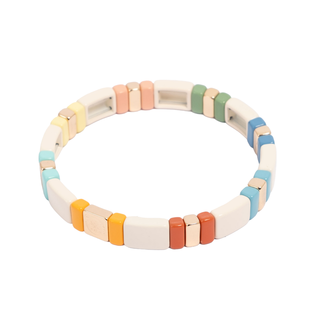 Emaljert armbånd, Washed Strips M - A&C Oslo - Design Collection