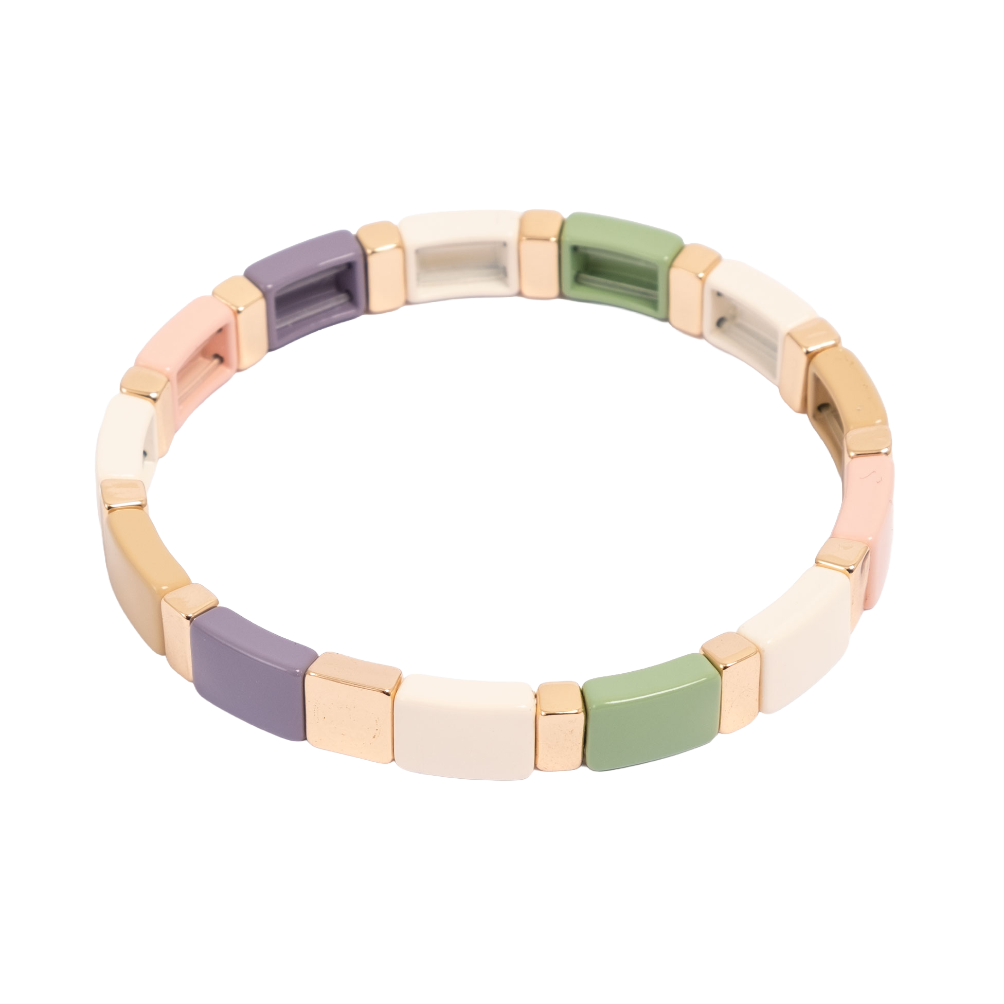 Emaljert armbånd, Pastels L - A&C Oslo - Design Collection