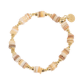 Delikat armbånd med beige skjell - A&C Oslo - Design Collection