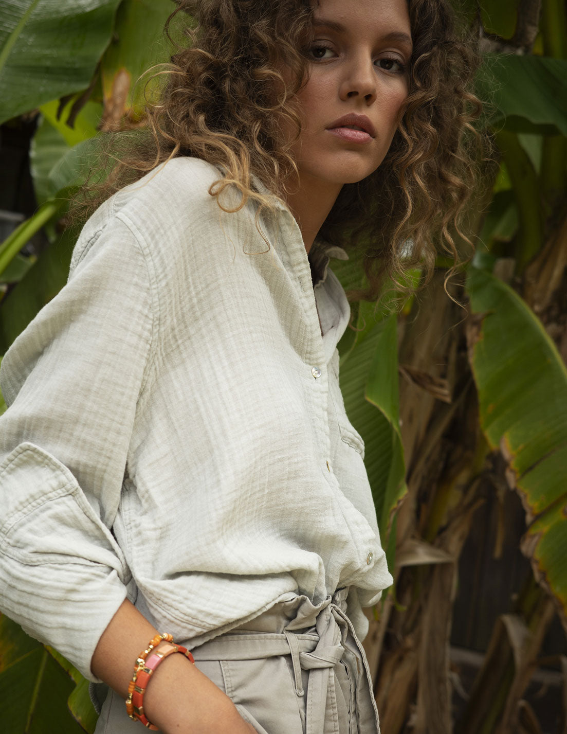 Delikat armbånd med orange skjell - A&C Oslo - Design Collection_3