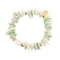 Skjellarmbånd, lys grønn - A&C Oslo - Design Collection