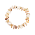 Skjellarmbånd, beige - A&C Oslo - Design Collection