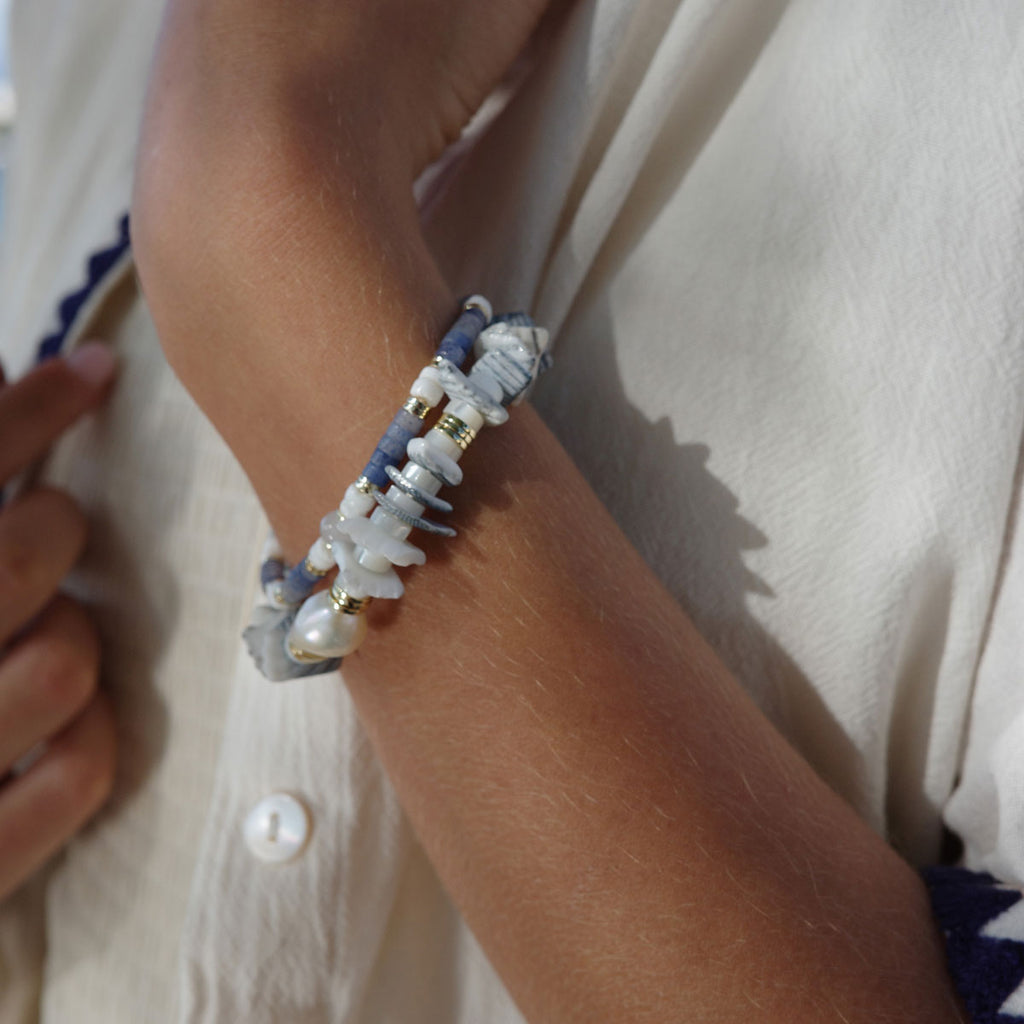 Skjellarmbånd, blå - A&C Oslo - Design Collection_3