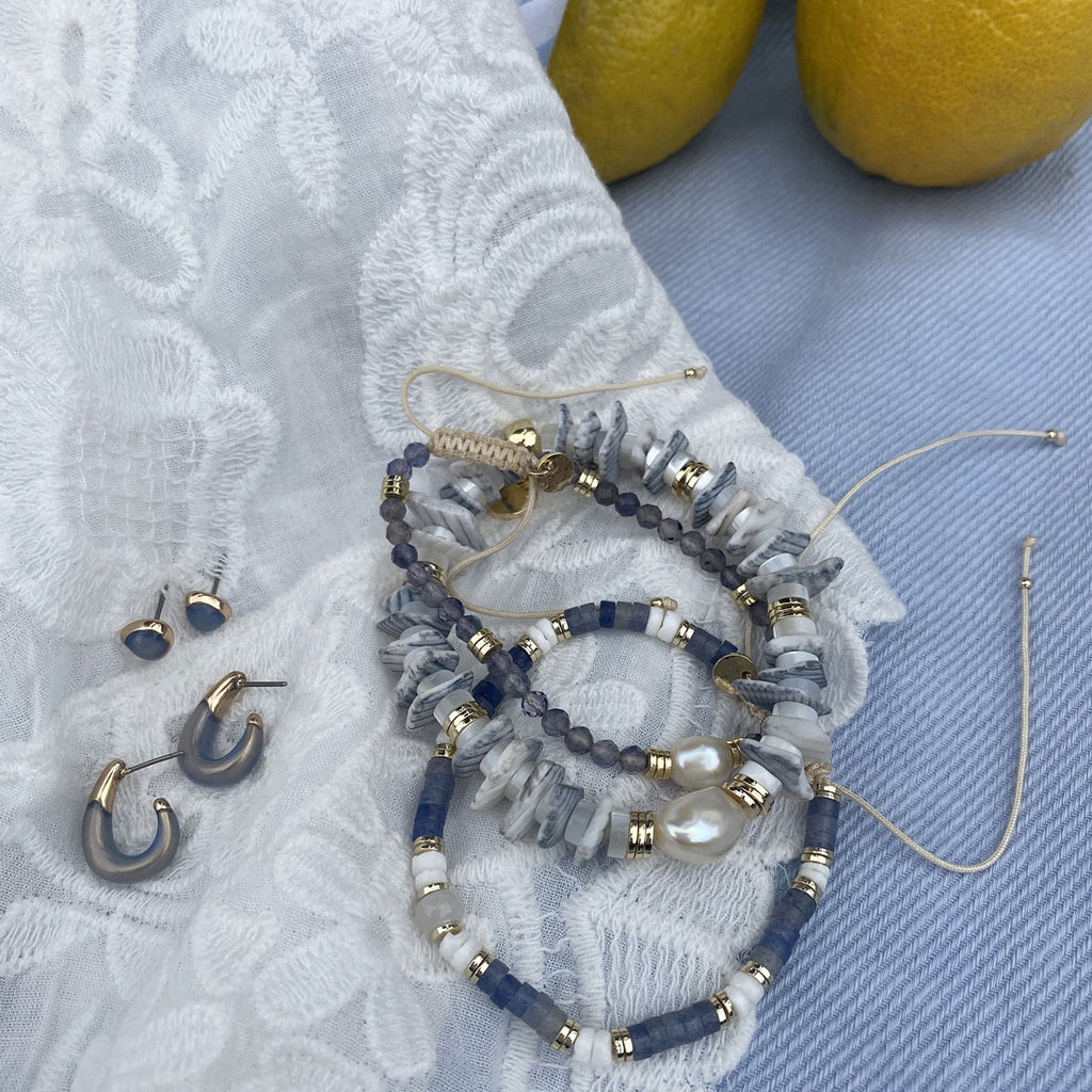 Skjellarmbånd, blå - A&C Oslo - Design Collection_4