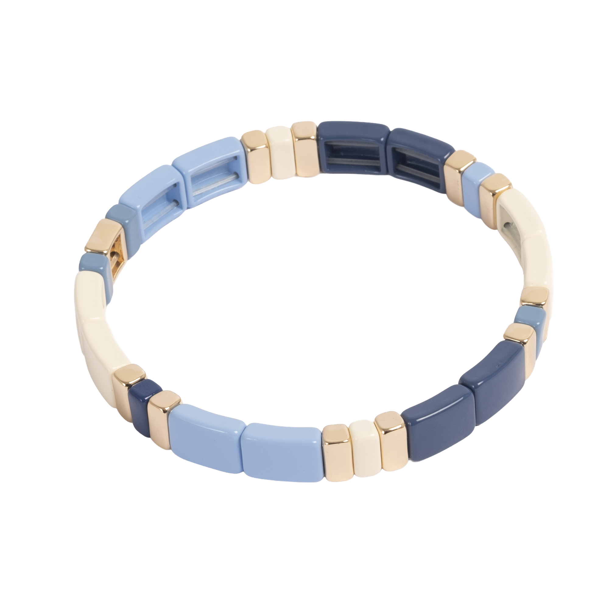 Emaljert armbånd, Nautical L - A&C Oslo - Design Collection