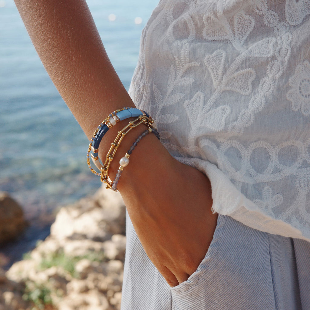 Emaljert armbånd, Nautical L - A&C Oslo - Design Collection_3
