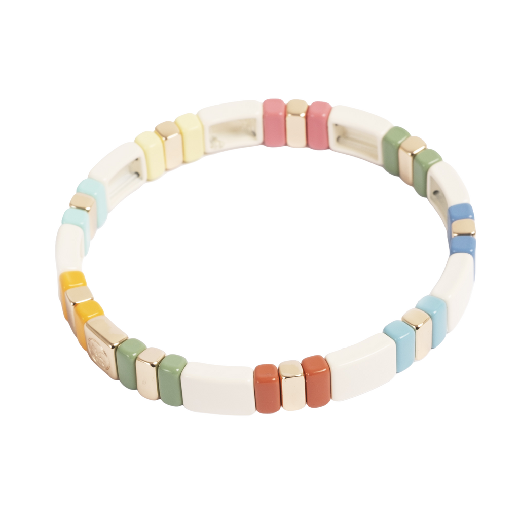 Emaljert armbånd, Washed Strips L - A&C Oslo - Design Collection