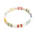 Emaljert armbånd, Washed Strips L - A&C Oslo - Design Collection
