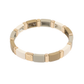 Emaljert armbånd, beige - A&C Oslo - Design Collection